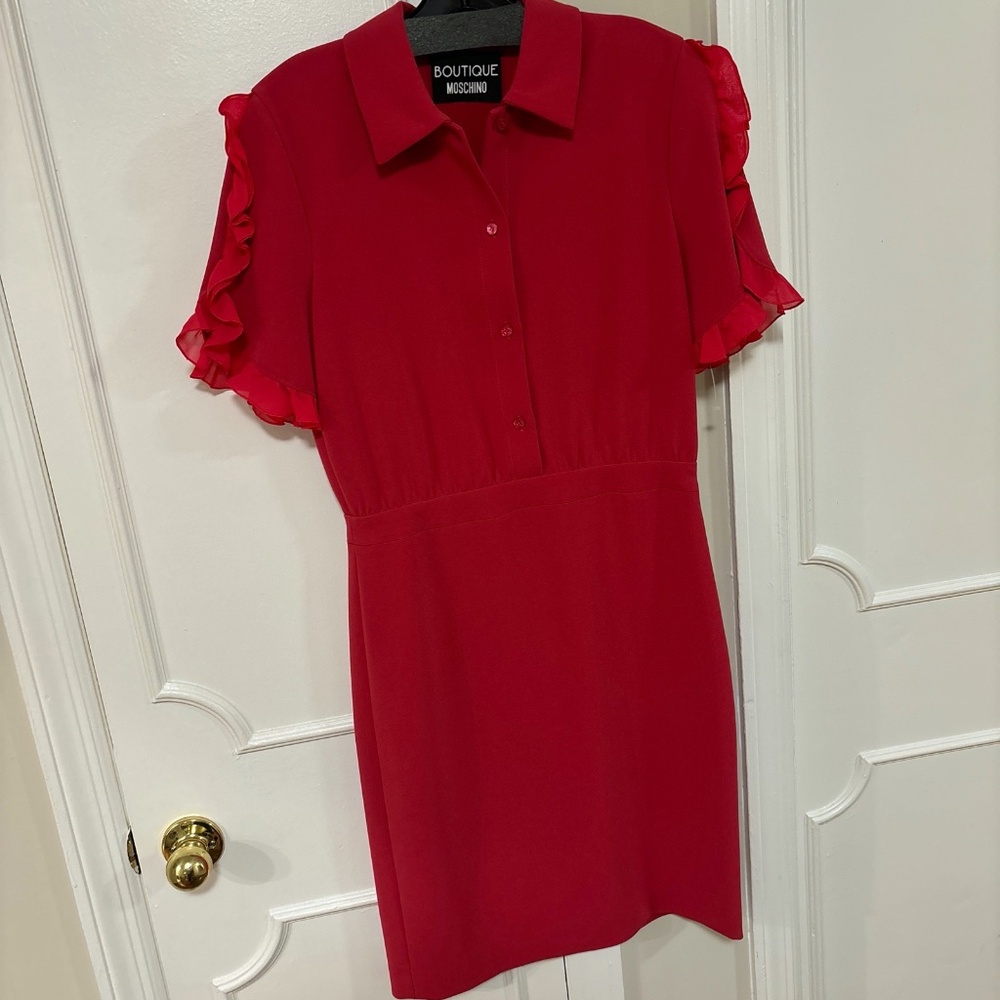 Boutique Moschino Hot Pink Dress